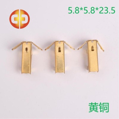 刷盒5.8*5.8*23.5 精密冲压件 浙江耀东