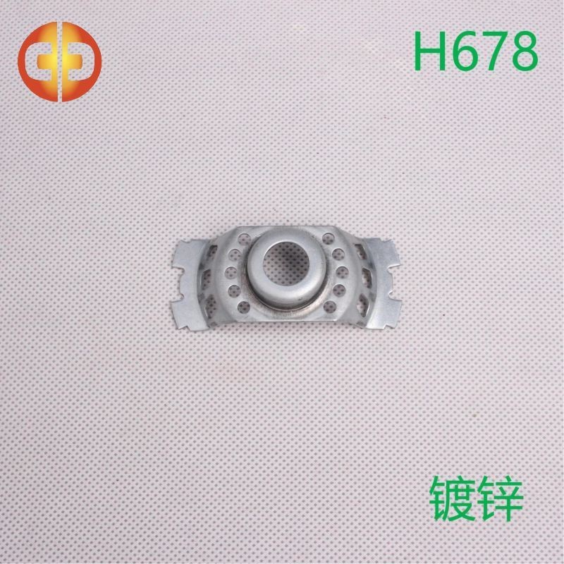 电机机壳条盖H678 冲压件加工 中川五金